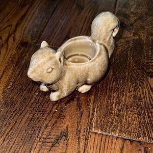 NWT Ceramic Squirrel Figurine - Brown